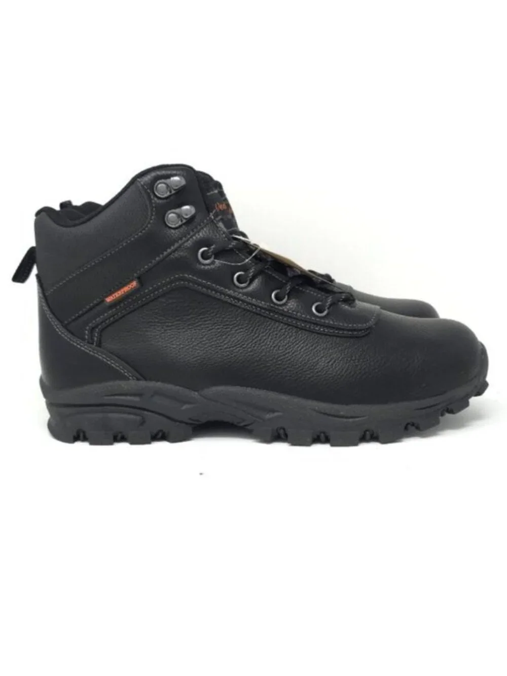 New Weatherproof Vintage Jace Black Combat Hiking Boots Men’s 10M